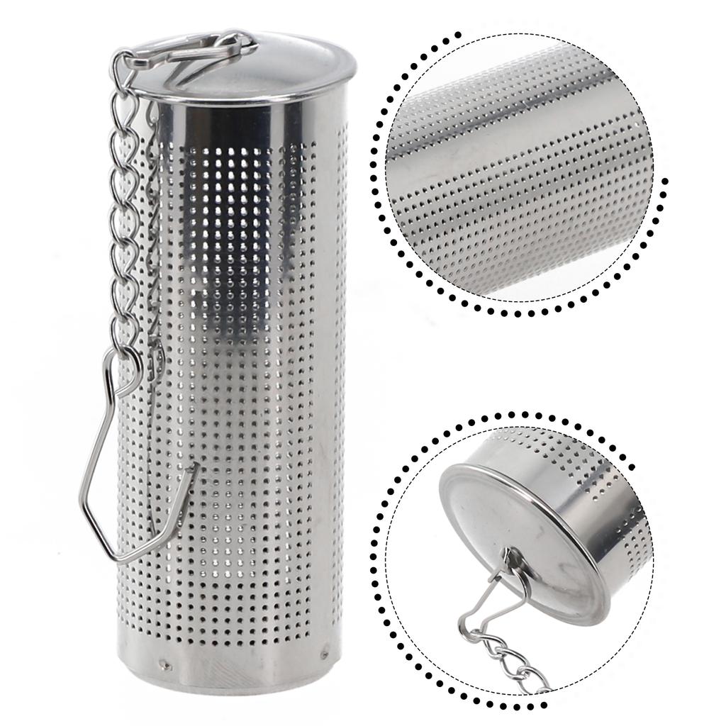 Stainless Steel Tea Ball Strainer Filter Infuser with Hook for Loose Leaf Tea
