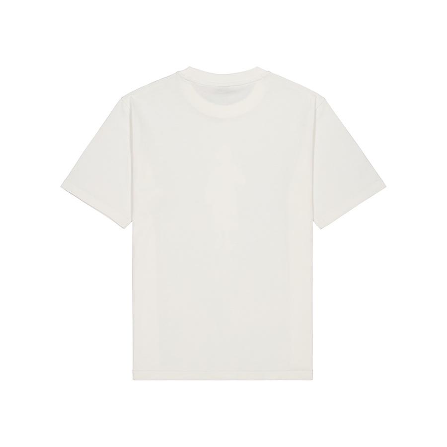 New Balance T Shirt Unisex Ivory White NEE28093-IV