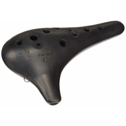 POPOLO Ocarina Concerto Alto C NC-AC Black Ceramic