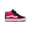 Vans Sk8 Mid Top Learning Shoes Black Pink Baby Shoes VN0A5KRNB9P