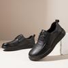 Fashion All-match Male Flats High Quality Skate Shoes Men Walking Shoes for Men Lace-Up Sneakers Leather Mens Breathable Casual Shoes