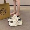 Spring Autumn Chunky Women Casual Shoes Fashion All-match Student White Sneakers High Quality Comforts Increased Vulcanize Shoes