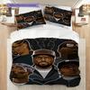 Hip Hop Legends Visual Celebration Threepiece Set 1 Duvet Cover 2 Pillowcase Without Core Soft And Comfortable Duvet Cover And Pillowcase