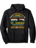 1pc Vintage Equestrian & Dog Lover Hoodie - Easily Distracted by Dogs and Horses Print Sweatshirt - Soft Cotton Pullover Hoodie Wi