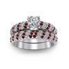 Hot-Selling Cable Knit Zirconia Couple Rings with Heart Detail