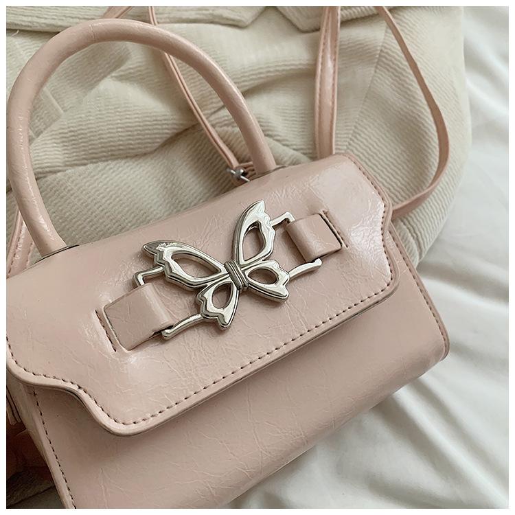 Fashionable Butterfly Handbag For Girls Trendy Single Shoulder Crossbody Bag Mini Square Bag