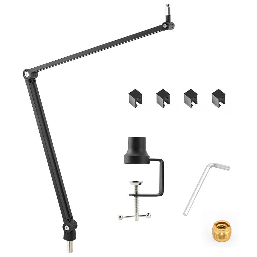 

Регулируемая металлическая микрофонная стойка для потоковой передачи игрового USB конденсаторного микрофона с ножничным держателем для A8 A6V K688 K669 K658