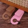 2PCS Shock Absorber Door Stop Rubber Hook Door  Wedge Anti-skid Door Stopper  Children Protection