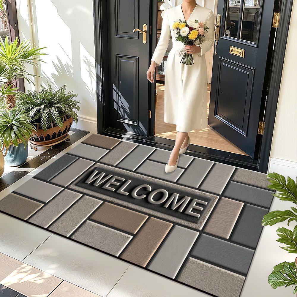 

Ковер для входной двери Коврик для ванной противоскользящий Входной коврик для ванной 80cm * 120cm