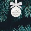 Hanging Decoration Ornament Sympathy Bauble Sign for Family