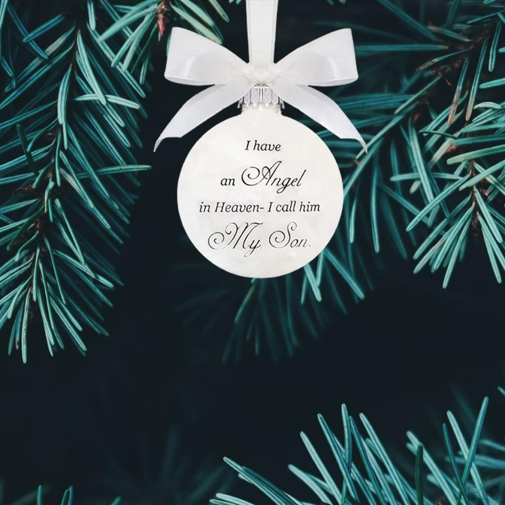Hanging Decoration Ornament Sympathy Bauble Sign for Family