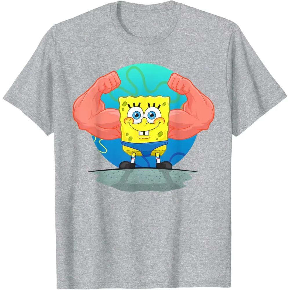 

Mademark x SquarePants - Футболка MuscleBob BuffPants XXXXXL серый