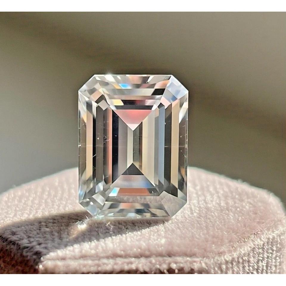 2.00 Ct EMERALD Cut  Certified Lab Grown  Diamond D Color VS2 Clarity n9b78
