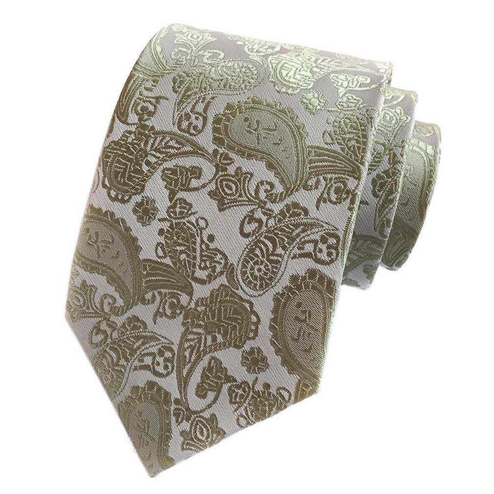 Men Flower Adjustable Neck Tie Business Wedding Suit Necktie