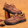 Fashion Men Casual Shoes PU Leather Fashion Men's Sneakers Handmade Outdoor Shoes Man Shoes Fashion Lightweight Men's Loafers Moccasins