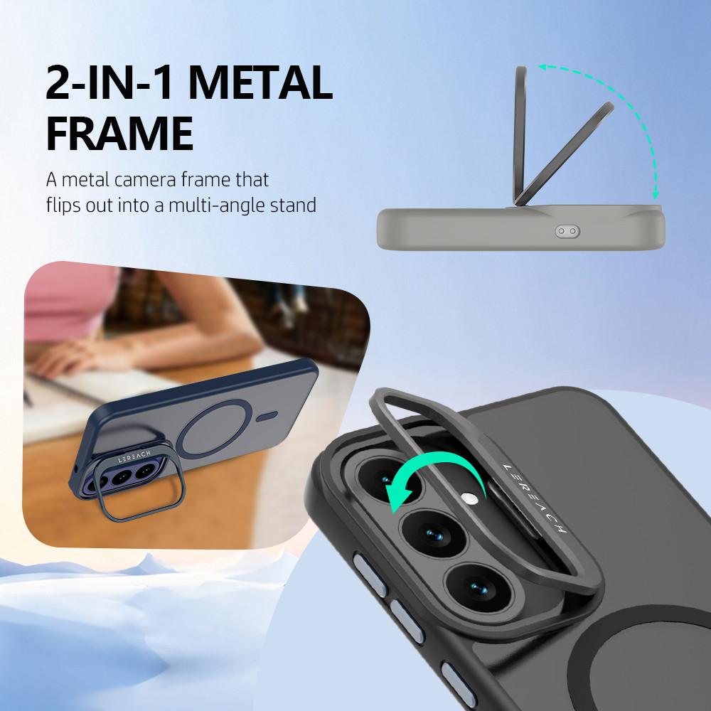 Magnetic Case For Samsung Galaxy S26 FE S25 Anti-Oil Anti-Fingerprint Shockproof CA1005