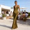 Hot-selling New Long Skirts In Europe and the United States, Fashionable and Sexy Versatile Hip-wrapped Long Satin Skirt Set