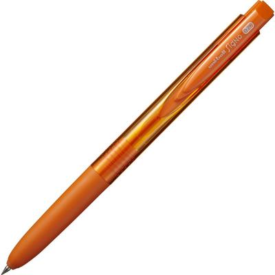 Mitsubishi Pencil Gel Ballpoint Signo 10 Pen, RT1, 0.28mm, Orange, Pens, UMN15528.4