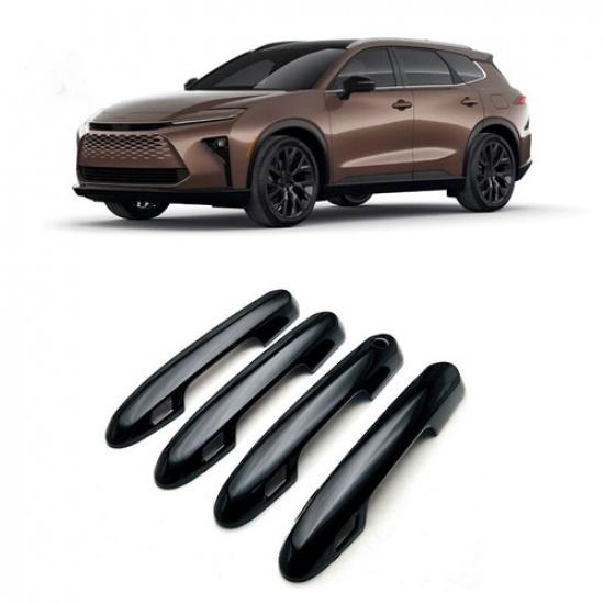 Piano black Car Decoration Door Handle Cover Trim For Toyota Crown Signia 2025