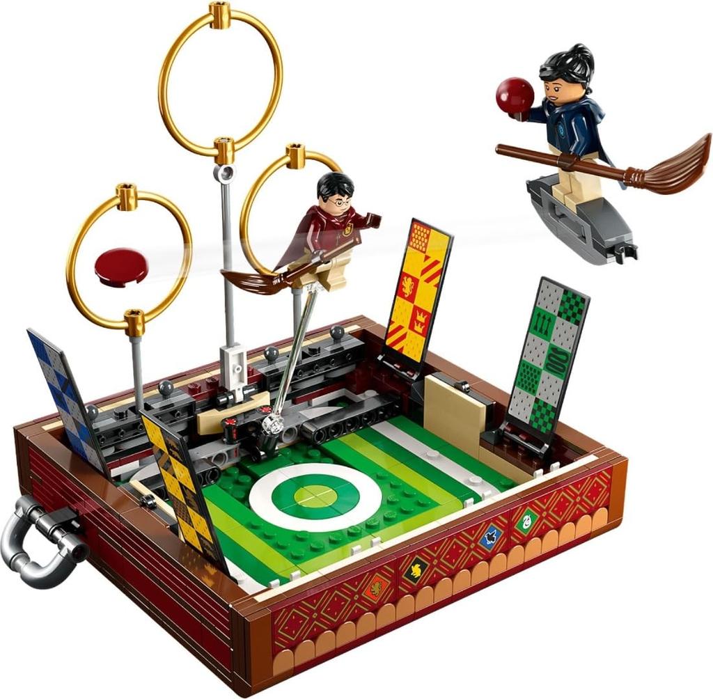 LEGO Harry Potter Magic Trunk 76416 Toy Block Současnost Fantasy Magic Boys Dívky 9 let<Quidditch Stadium> ~