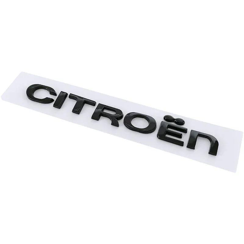 ABS Car Rear Trunk Badge Decal Sticker for Citroen C1 C3 C4 C5 DS3 DS4 DS5 Berlingo Jumpy Numero Auto Modification Accessories