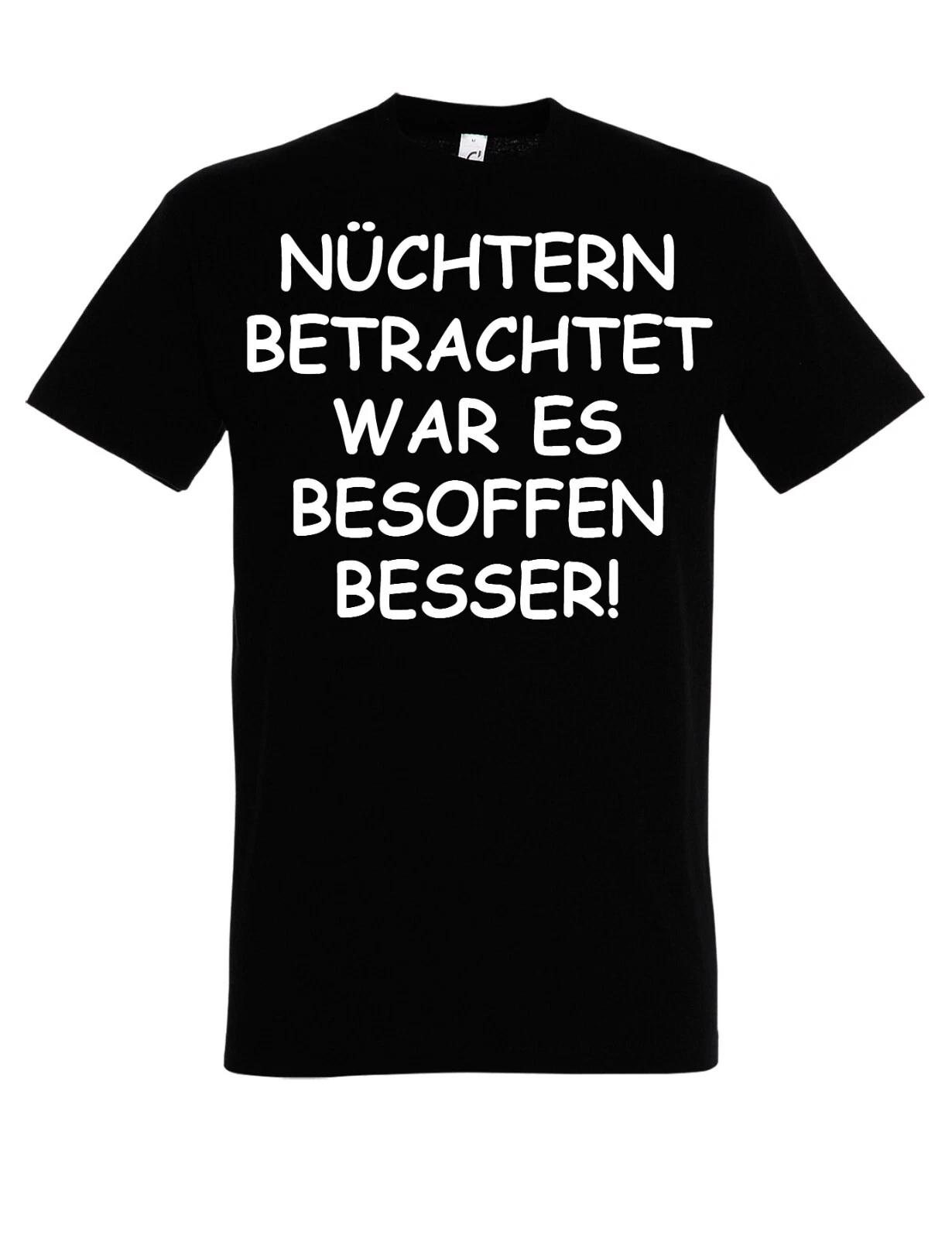 Mens T-Shirt  Sober Looking At  Funny Print Statement Gift M