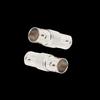 BNC Male To Female 90-Degree Elbow Adapter, 75 Ohm