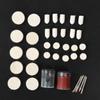 36PCS Wool Felt Grinding Buffing Wheels Pads Kit Wool Polishing Accessories