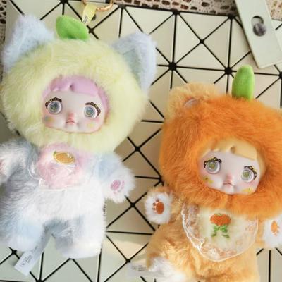 Nommi Fruit Es Divertida Nueva Serie Tercera Generación Cajas Ciegas Linda Muñeca de Vinilo con Cara Juguetes de Moda Colgantes Regalos Sorpresa Para Niño