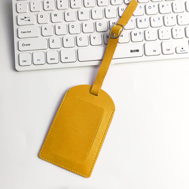 

Креативный разноцветный посадочный талон на самолет, багажная бирка - ПУ кожа