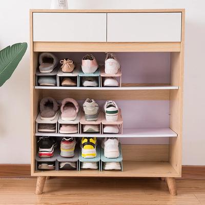 Removable Simple Shoe Rack Creative Storage Shoes Organizer Rack Household Double-Layer for Shoe Cabinet