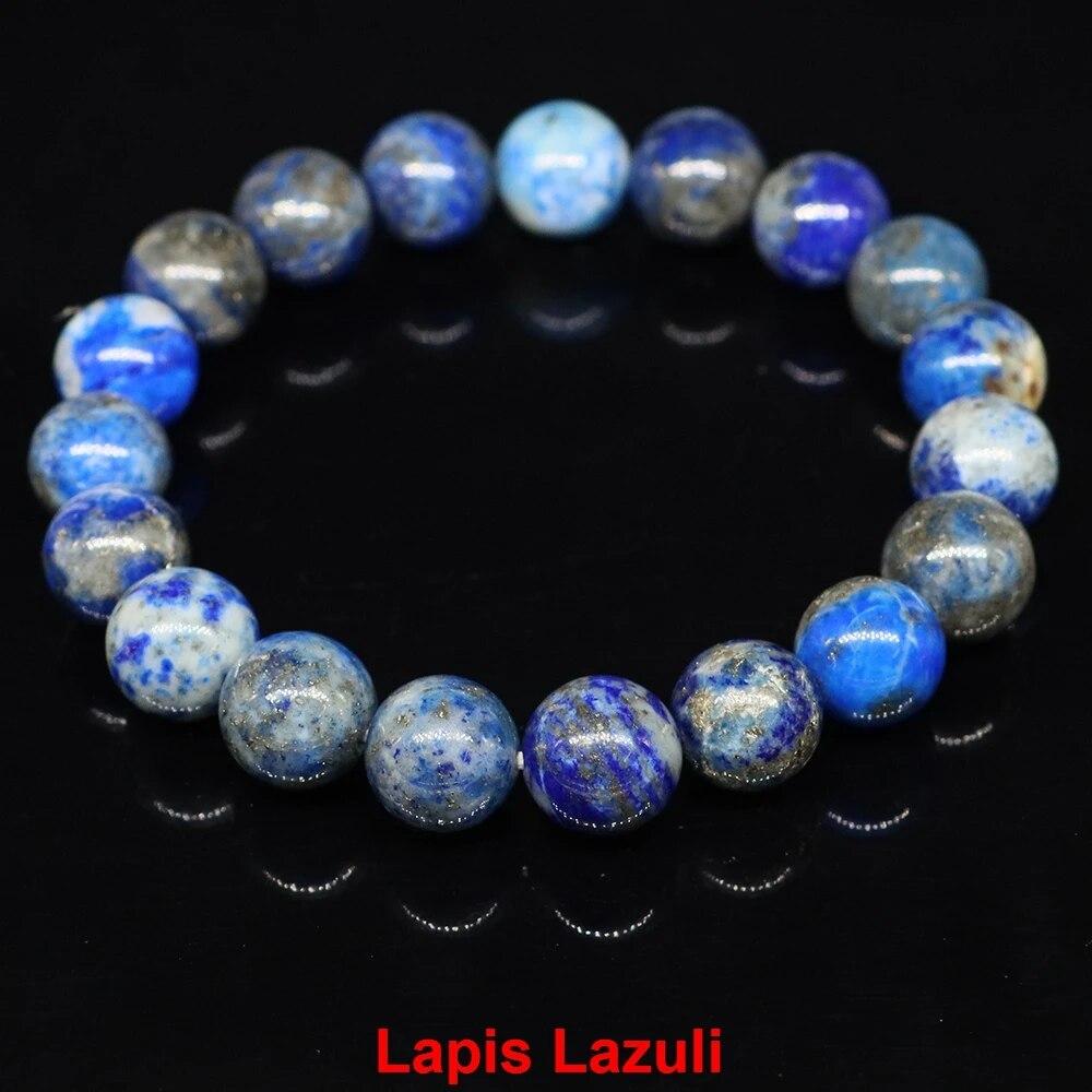 

Браслет из натурального камня, аметист, тигровый глаз, розовый кварц, обсидиан, агат, бусины, ювелирное изделие, подарок для мужчин, магнитная защита здоровья для женщин 10mm&19cm