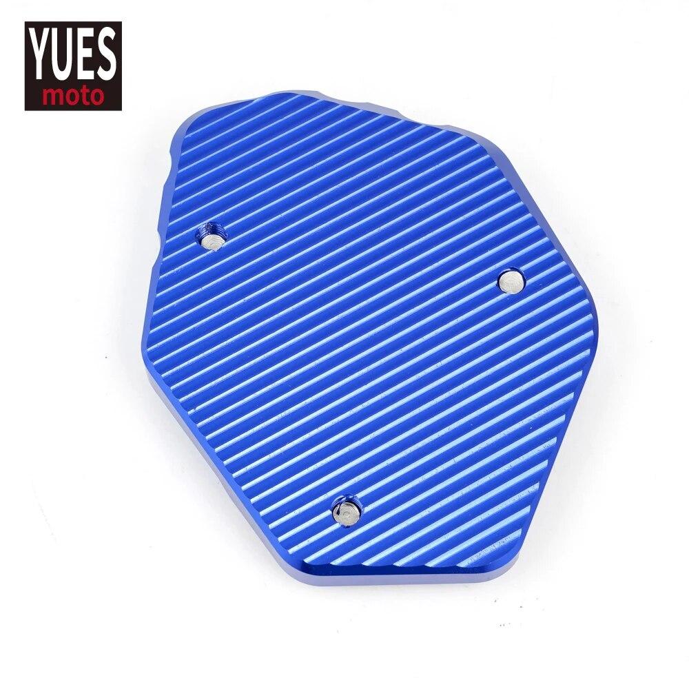 For Yamaha MT-09 2014 2015 2015 2017 2018   Motorcycle Accessories Auminum Side Stand Enlarger Plate With Logo MT09