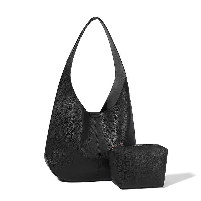Fashionable and Retro Tote Bag, Casual and Versatile Bucket Bag, Large-capacity Underarm Single-shoulder Bag