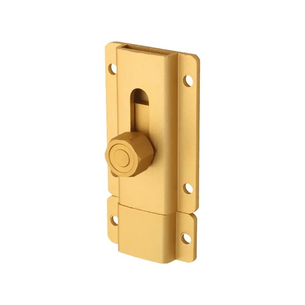 Aluminum Zinc Zinc Alloy Door Lock Versatile Use Door Lock Buckle Small Security Bolt Lock  Hardware