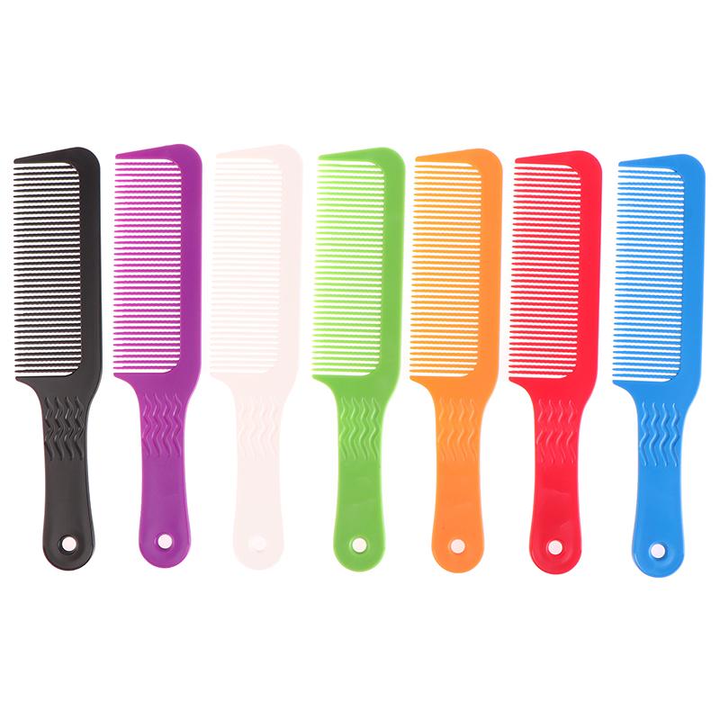 Profesjonalne Akcesoria Fryzjerskie do Maszynki do Strzyżenia Włosów Płaski Grzebień do Cięcia Antystatyczny do Stylizacji Włosów Szerokozębny Męski do Cięcia Włosów Szczotka