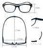 reading glasses with blue light and UV Suitable for men and Neck-worn protection. women. (+1.00)