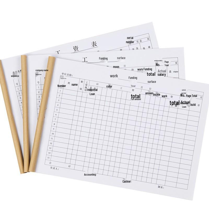 Custom Pay Stub & Salary Settlement Sheets