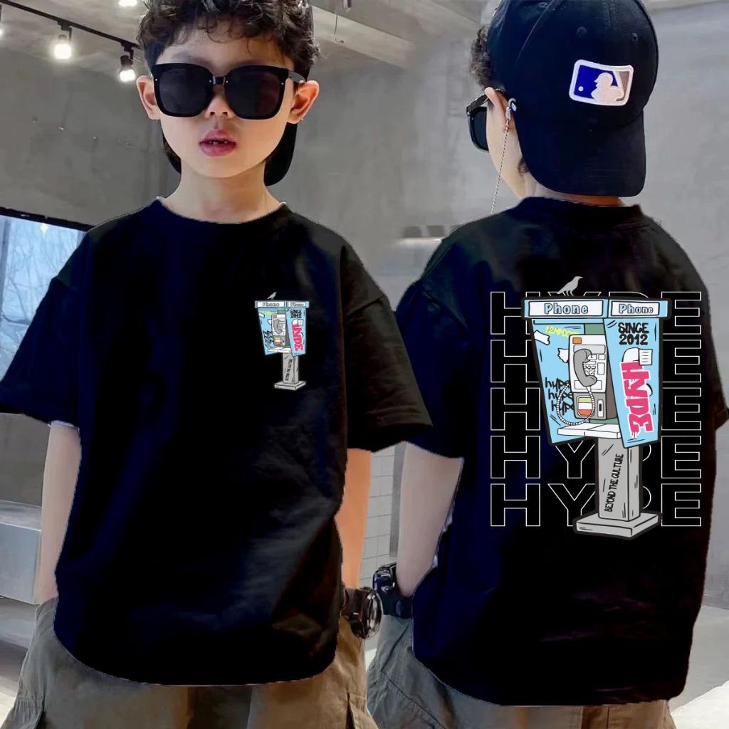Round Neck T-shirt for Children, Fashionable, Casual and Versatile