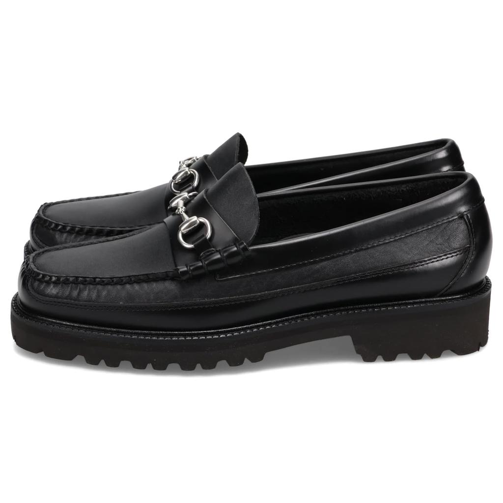 GH Bass Weejuns 90s Lincoln Canoe Horsebit Size Loafers, Men's, Black, 26.5cm, BA11536-000 [Used]