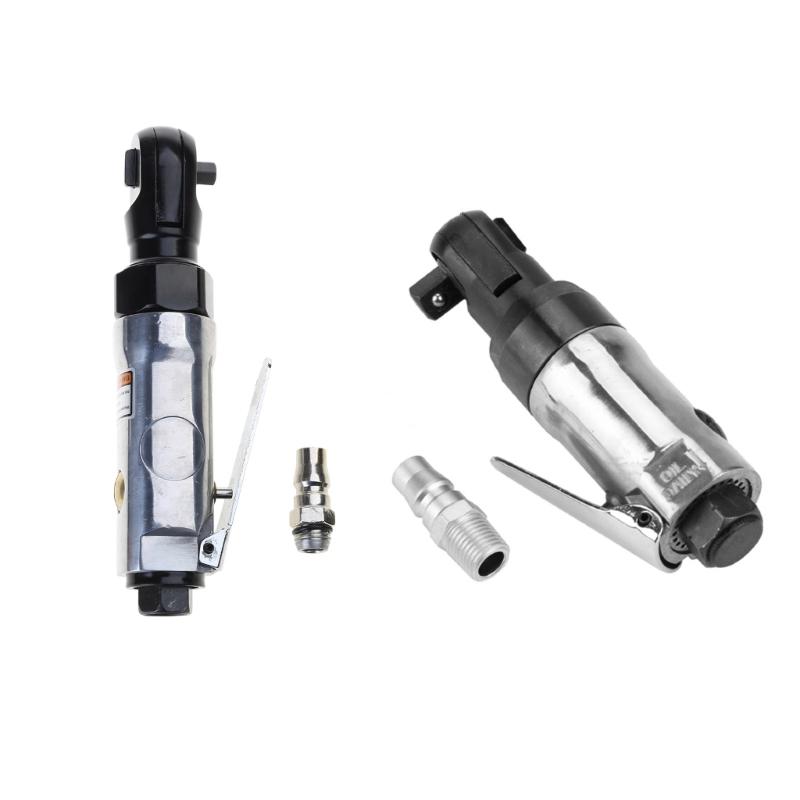 Mini Pneumatic Ratchet Wrench 1/4-inch 3/8-inch Professional Air Ratchet Cordless Torque Drive Heavy Duty Spanner