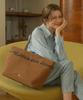 David Jones Bastille Belted Shopper Shoulder Suede Bag_Hot Chocolate (Cm8461)