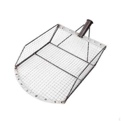 Filter Screen Soil Shovels Hollow Corn Confortable Grip Practical Stainless Steel Versatile