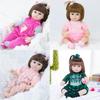 Vivid 42cm Newborn Reborn Baby Doll With Realistic Features And Soft Silicone Body
