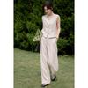 MOKANA Women's Sleeveless Shirt & Pants Set MKNJD3337