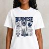 Funny Burmese Shirt - Retro Cat Gift - Sarcastic Burmese Clothing