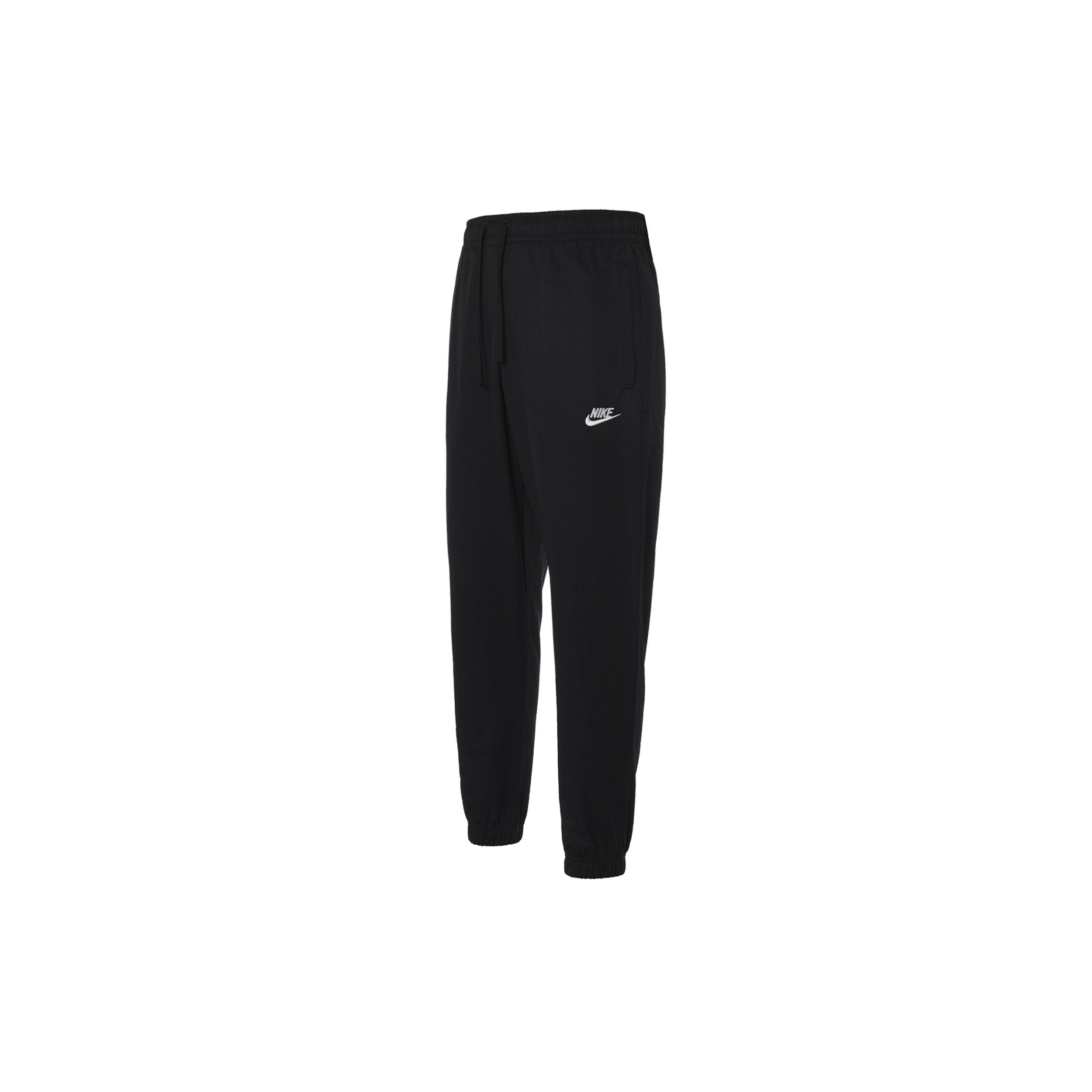 Nike Nsw Spe Wvn Athleisure Casual Sports Woven Bundle Feet Long Pants Black Men s DD5311-010 XL