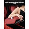 PU Leather Car Armrest Cushion Cover Center Console Box Pad Mat W/Storage Bag
