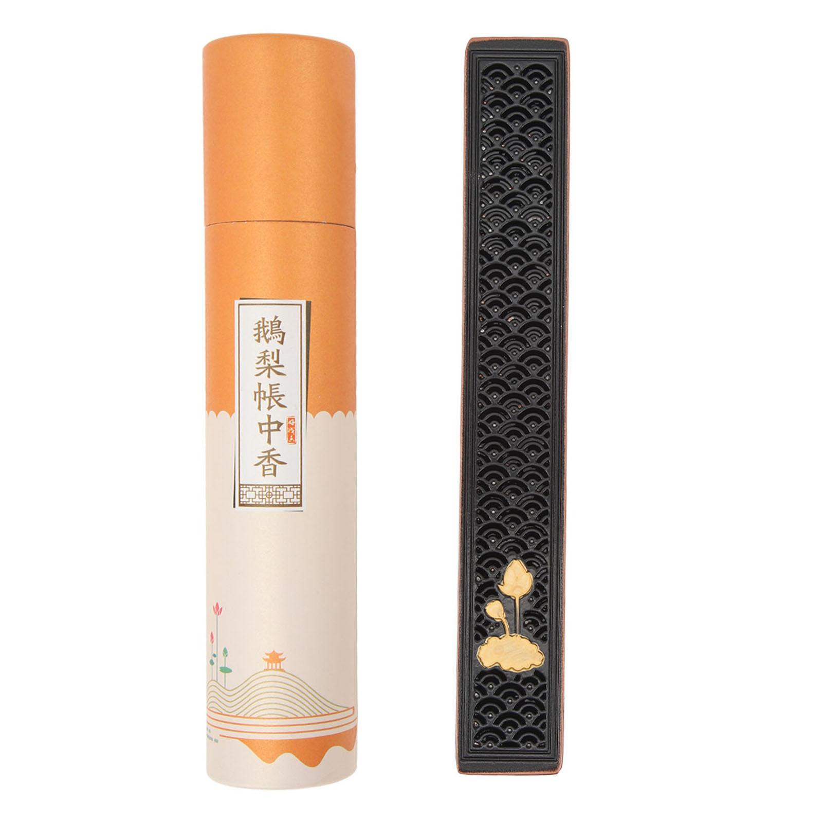 

Гробница благовоний Огнеупорный хлопок Сандаловое дерево Благовонные палочки Прямоугольная коробка для благовоний Набор для сжигания