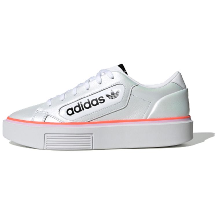 

Adidas Sleek Super Cloud White Женские кроссовки Clear-Lilac Signal-Coral EF4956